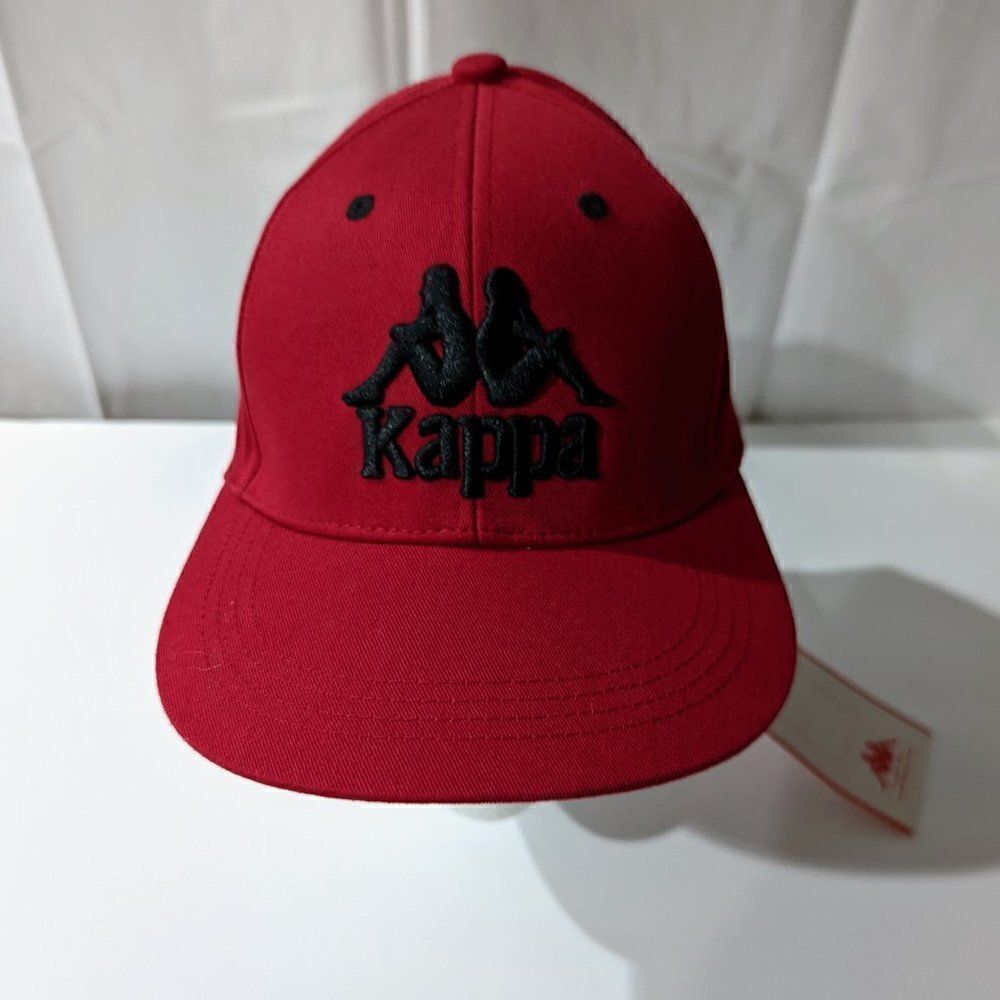 Bnwt Kappa Authentic Bzadem Red Dk Black - Picture 2 of 8